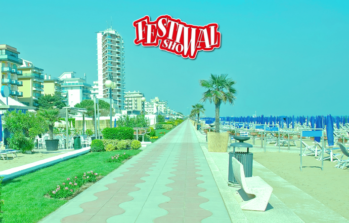 Jesolo, la tappa di Festival Show